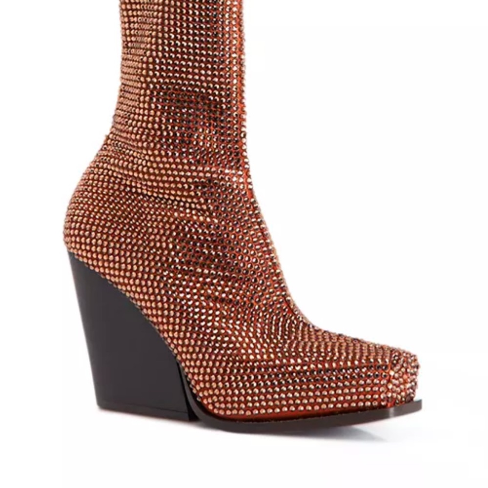 Stella McCartney crystal boots